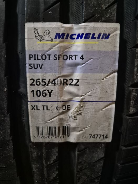 Шина балон сотилади Michelin 265/40 R22