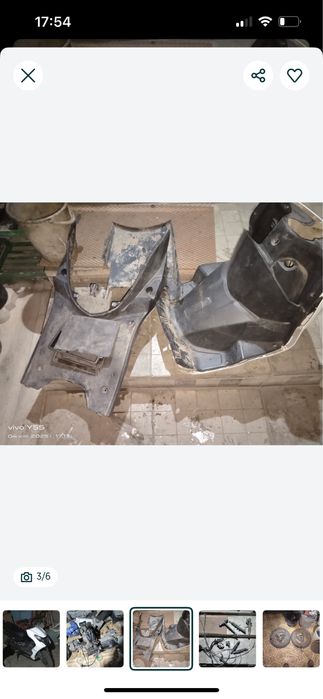 Разбор скутера м12