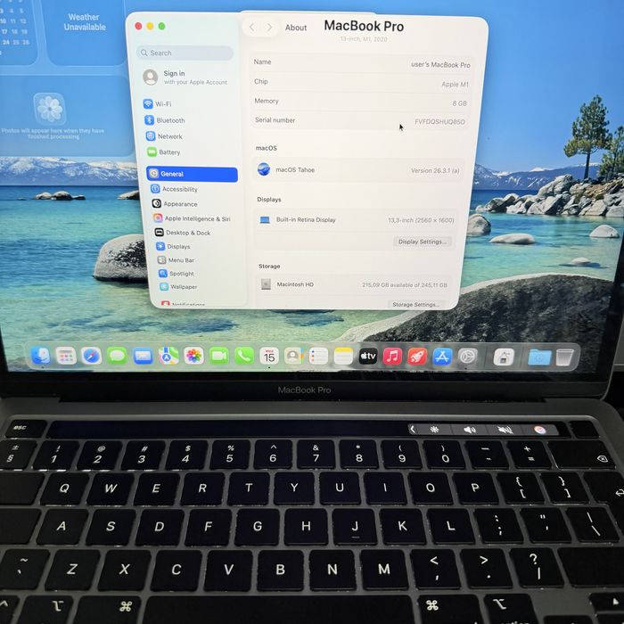 MacBook Pro 13 M1 Space Gray 256GB