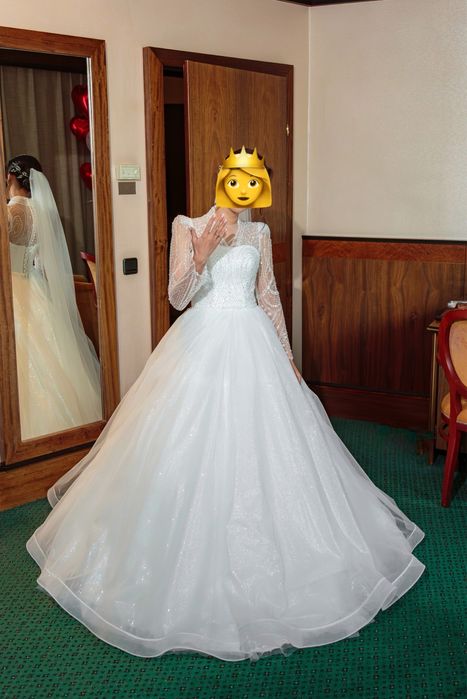 Свадебное платье как у Золушки