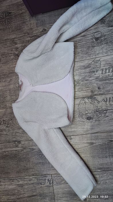 Късо пухено сако