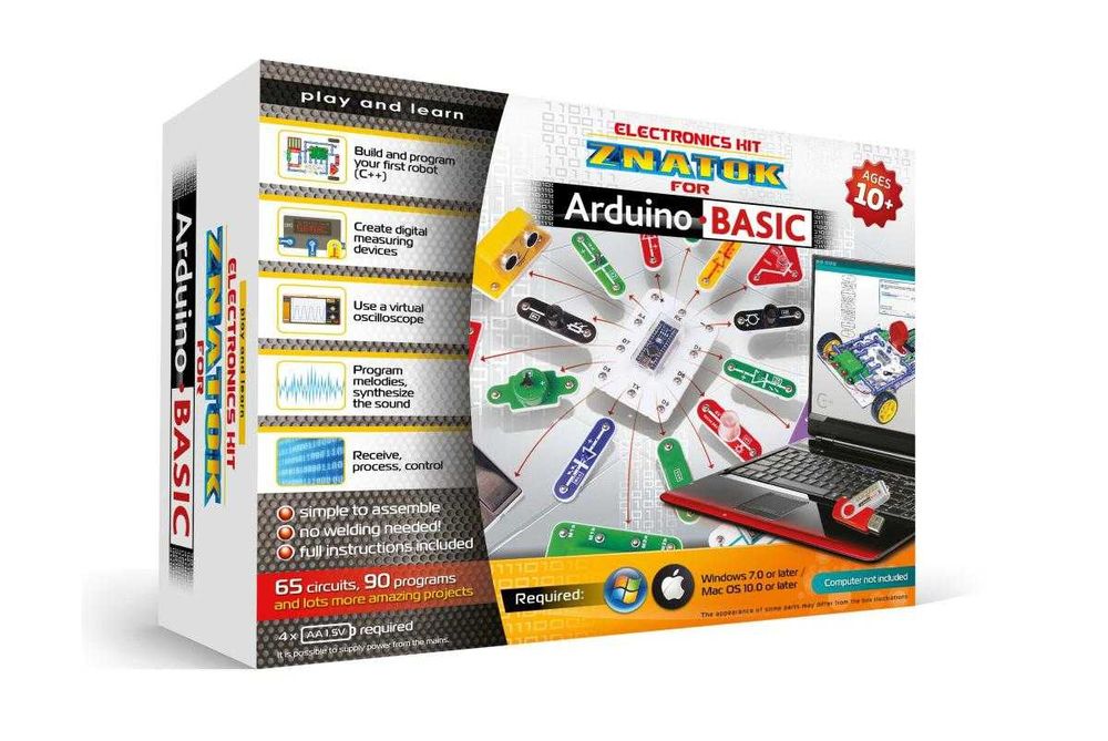 Конструктор Знаток. Лучший подарок для детей 7–14 лет. Znatok