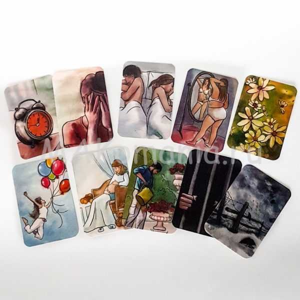 Метафорические карты Эмоции Судьбы б/у