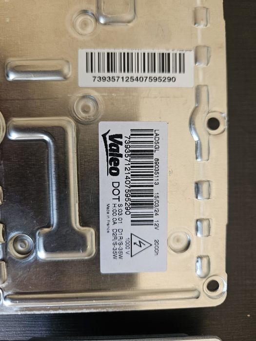 Balast/Droser/modul far xenon Valeo Lad5GL Bmw Seria 1 e87  Touareg et