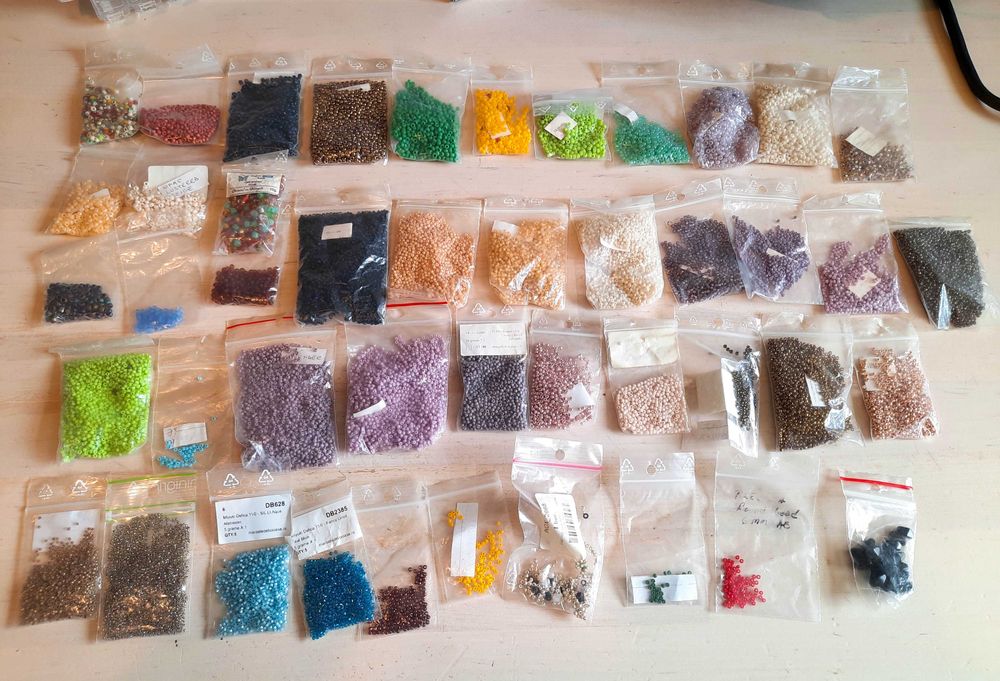 Lot handmade Swarovski Preciosa cercei argint Toho si semipretioase