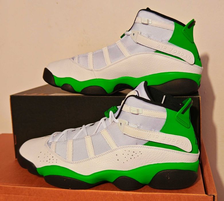 Nike Air Jordan 6 Rings ЧИСТО НОВИ 47.5 ти номер 31.0см стелка с кутия