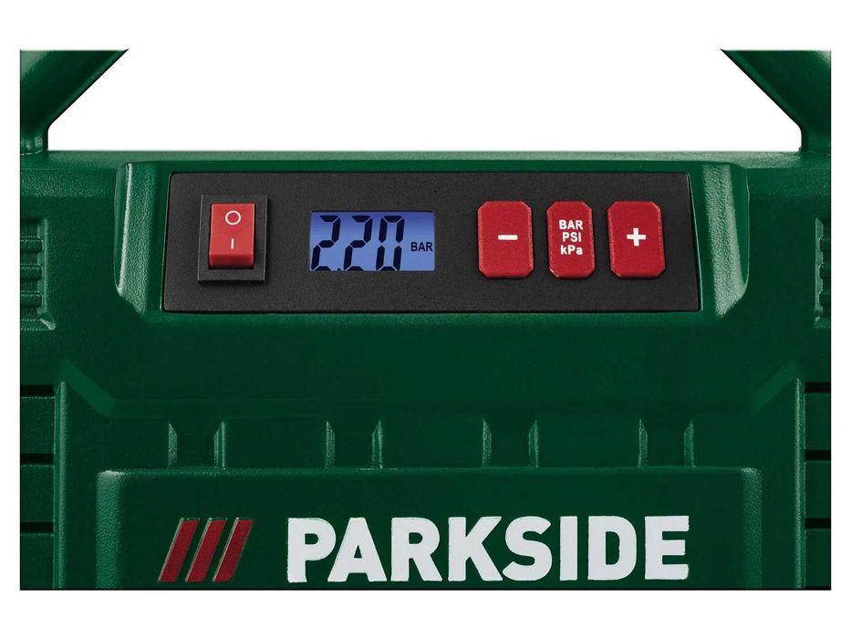 Compresor PARKSIDE  afișaj digital PMK 150 A1, portabil, 12 V / 230 V