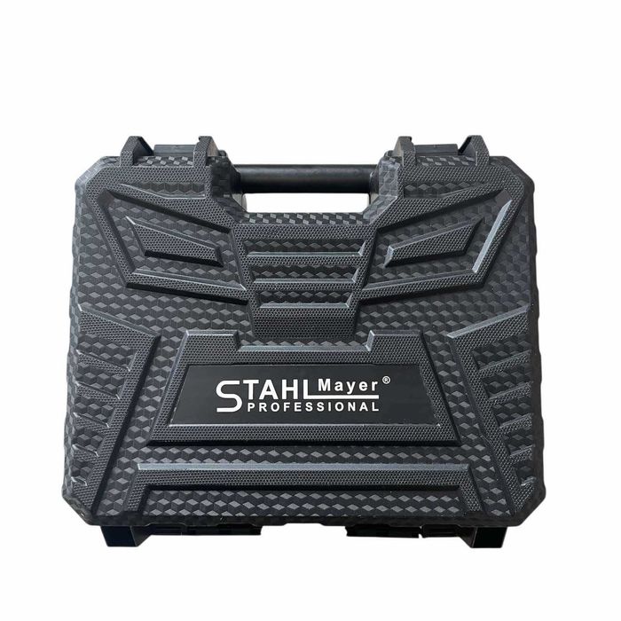 НЕМСКИ Акумулаторен Вибратор За Бетон STAHLMAYER 36V С 2 Батерии И Зарядно + ЛЕД ФЕНЕР