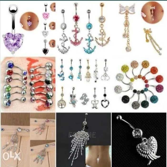 Aplic Cercei bijuterii piercinguri