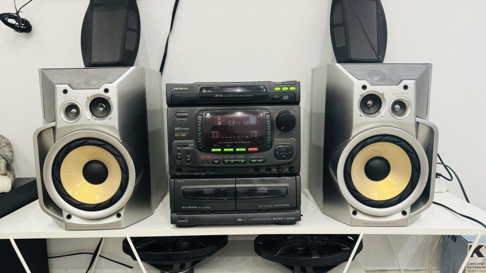 Aiwa nsx999 с тонколони на Sony VX8