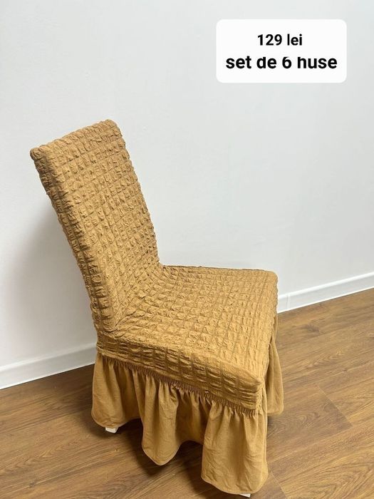 Set 6 huse scaun