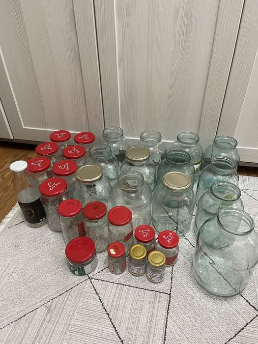 Стеклянные банки 2- х литровые