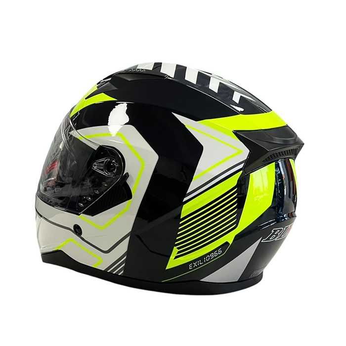 Мото каска с вградени очила мотокрос АТВ скутер мотор ATV