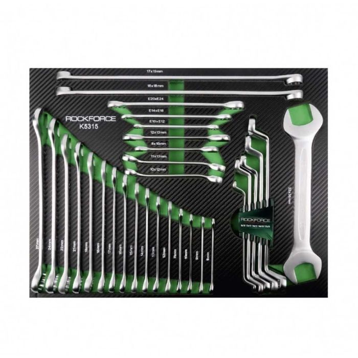 Шкаф с инструменти със 7 чекмеджета – 5 пълни RockForce