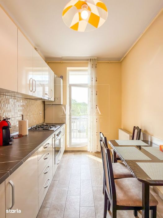 Apartament 2 camere| 2 balcoane| Etaj 1| La 10 minute de centru