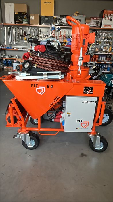 Pft g4 smart, masina de tencuit, pompa tencuiala, sapa lichida, RATE!