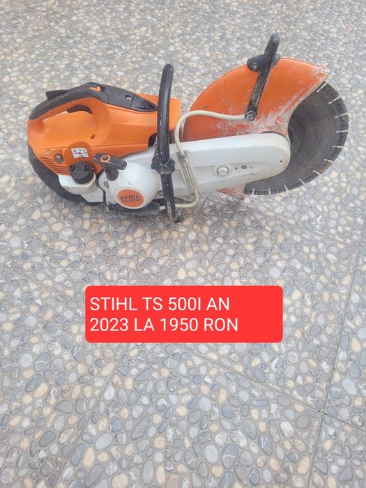 Drujbe tăiat beton Stihl TS 500I și TS 410