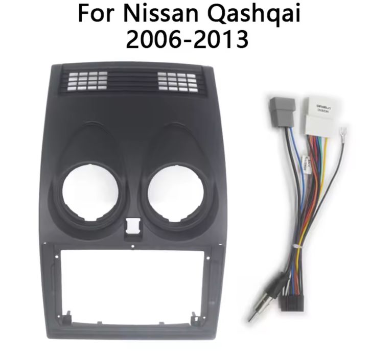 Rama  adaptoare navigatie compatibil cu Nissan Qashqai J10 2006 de 9 inch