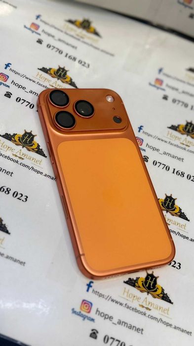Hope Amanet Iphone 17 Pro cosmic orange
