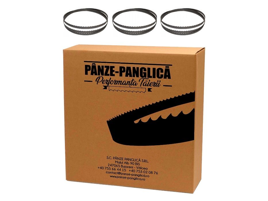 Panza banzic VIPER 4200x40 fierastrau panglica banda debitare bustean