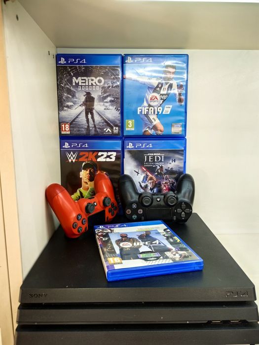 Хб! Конзола Playstation4 PS4 PRO 5 игри