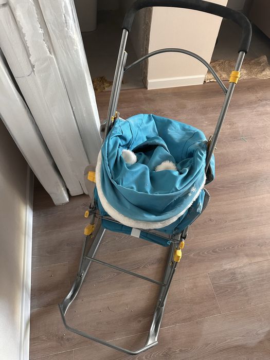 Сани коляска для детей Ника