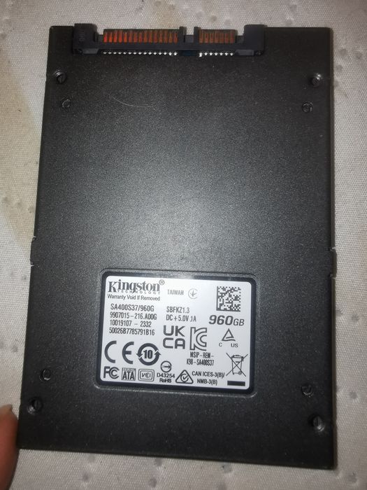 Ssd kingston 960gb