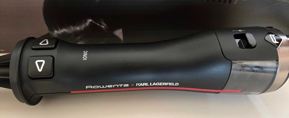 Vand Perie rotativa cu aer cald Rowenta x Karl Lagerfeld
