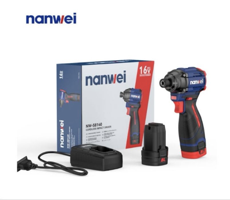 Винтоверт Импакт на аккумуляторе, импульсный шуруповерт