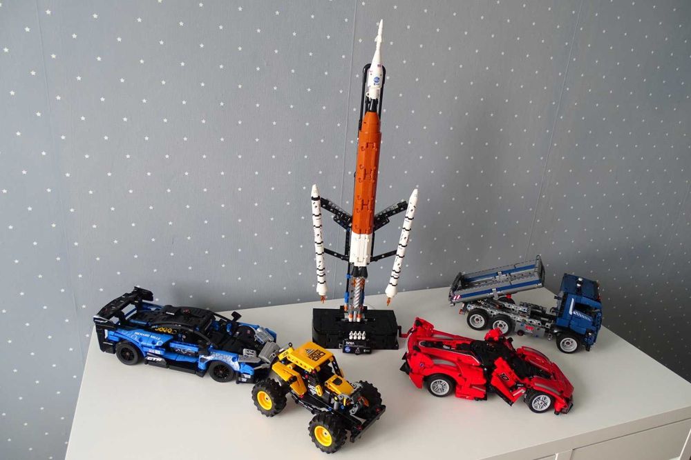 lego сетове на половин цена сглобени с кутии и инструкции