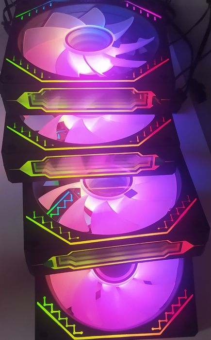 Вентиляторы ARGB для корпуса ПК.