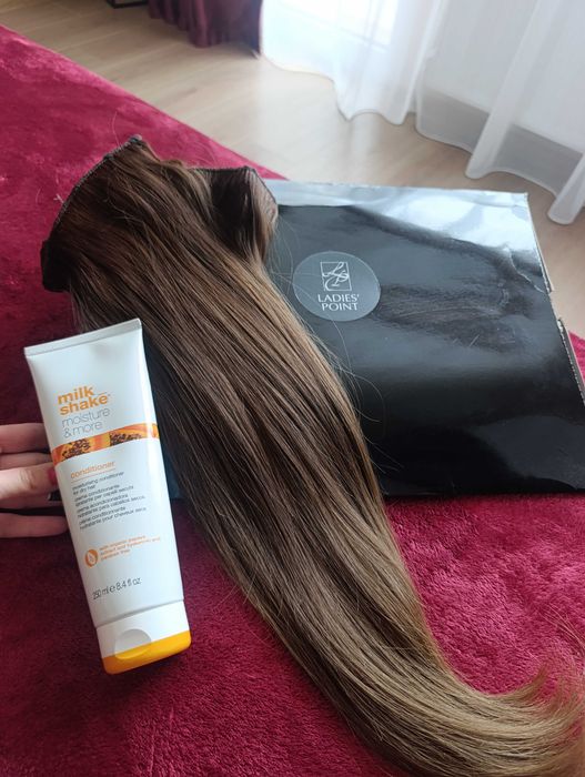 ЕСТЕСТВЕНА Remy КОСА  Ladies Point, Екстеншъни Топ Качество !