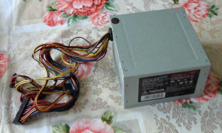 Блок питания 400 ватт офисный, 2sata+2molex