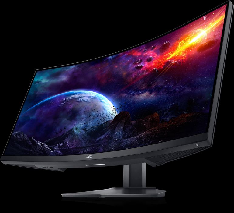 Monitor gaming DELL S3422DWG 34” curbat 3440x1440, 144Hz, 1 ms