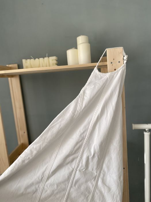 Дънкова рокля с гол гръб ZARA