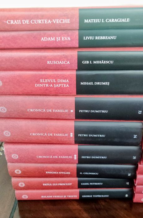 Cărți colectia de literatură românească Biblioteca pentru toți 26 volume,noi