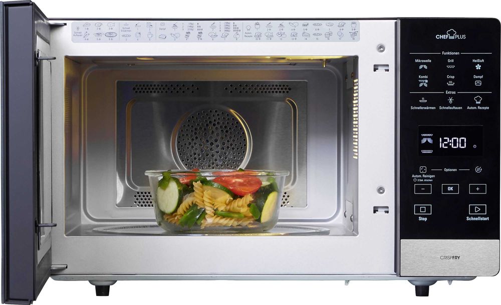 BAUKNECHT микровълнова MW 59 MB грил,пара, горещ въздух 25 л