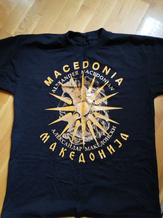 Тениска черна размер XL