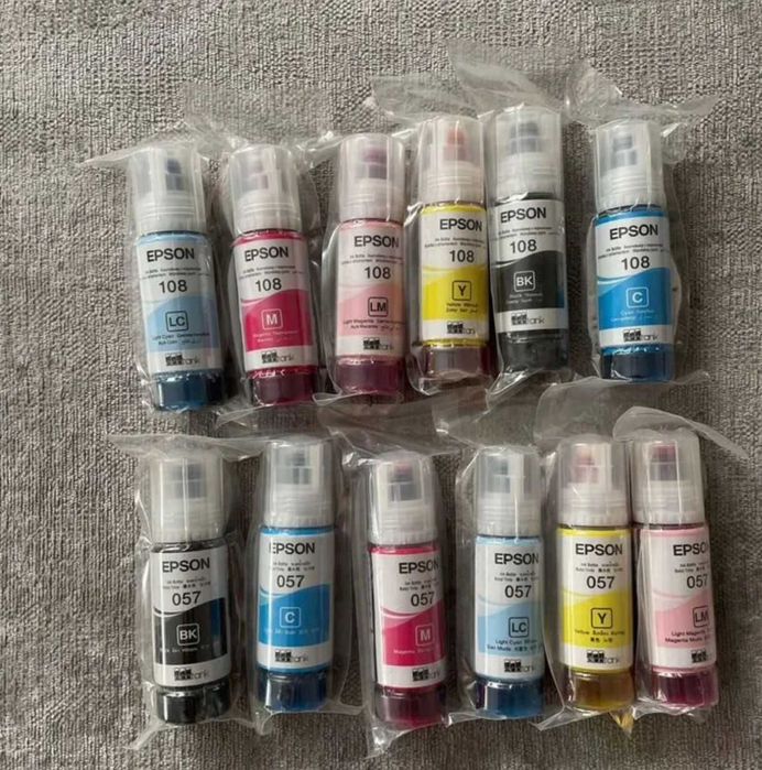 Чернила для принтера, чернила 108, 057 для Epson 8050, 18050 доставка