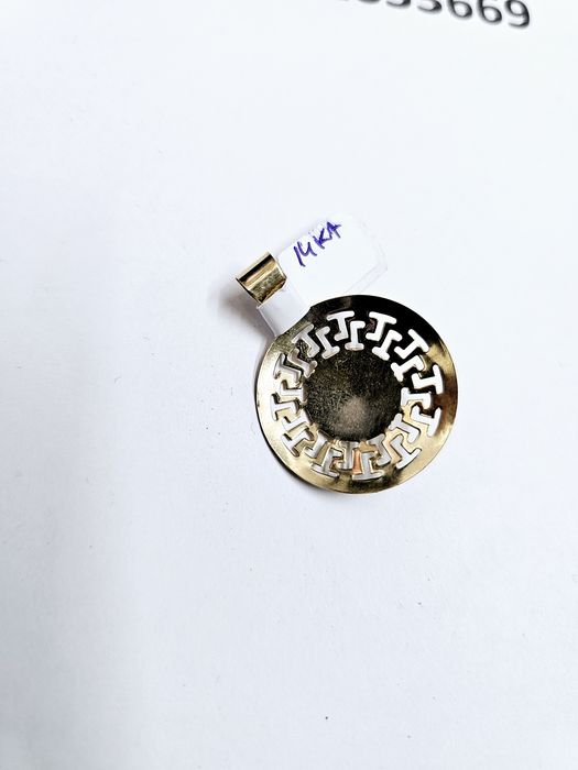 Vand pandantiv din aur 14 k 2.66 g cod 650
