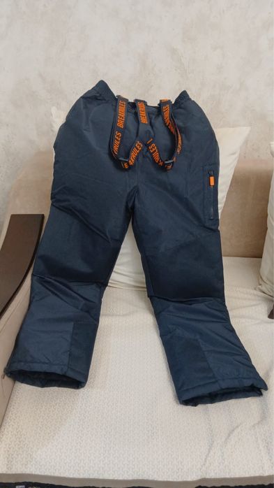 Теплые брюки для мальчиков 10-11 лет