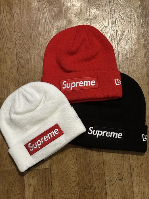 Supreme New Era Box Logo Beanies (FW23)