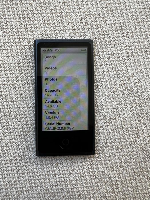 Ipod nano gen. 7 16GB