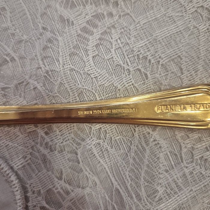 Позлатени прибори Solingen 23/24 карата