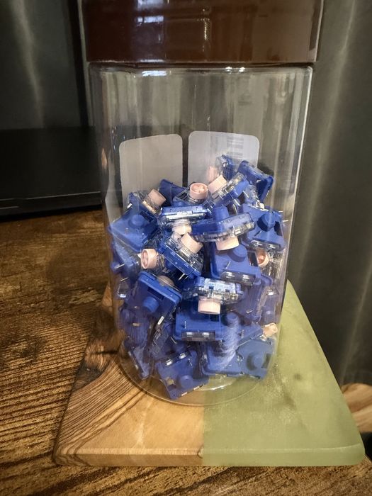 Механични суичове за клавиатура kalih deep sea pink low profile