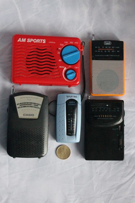 Radiouri portabile,de buzunar.