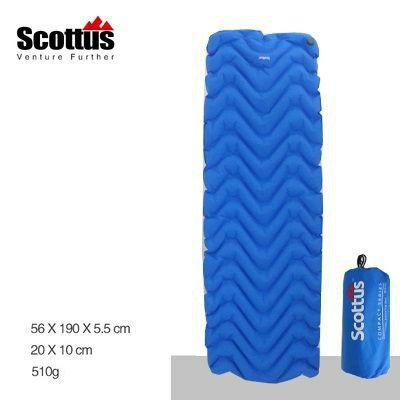 Scottus Дания - компактный легкий надувной коврик каремат