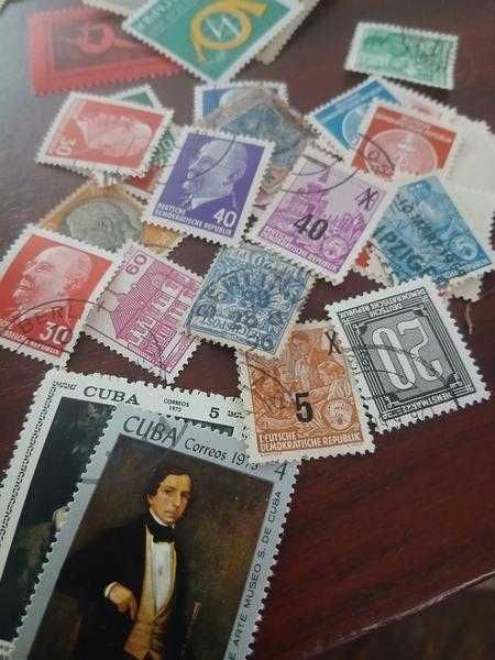 Lot timbre si colite romanesti 1957-1980