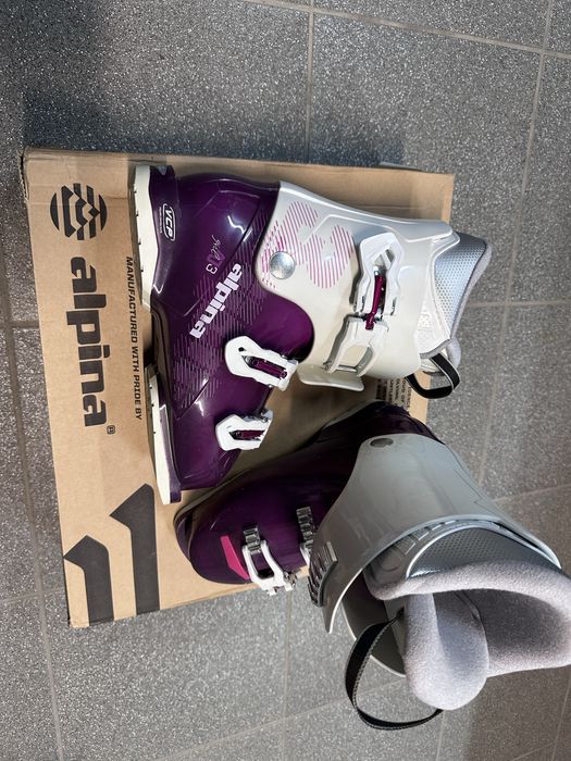 Горнолыжные ботики Alpina для девочки