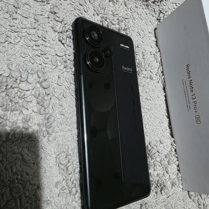 Redmi Note 13 Pro+ 5G 
12GB RAM 512GB ROM 
Продам в хорошем состоянии